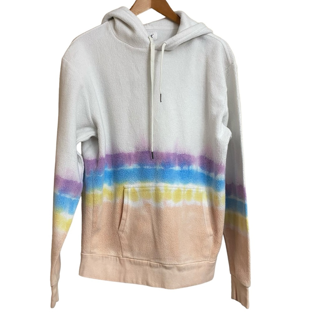 FEAT Hoodie  Ombré Blanket blend  Tie Dye Pullover Comfy Super Soft Med.